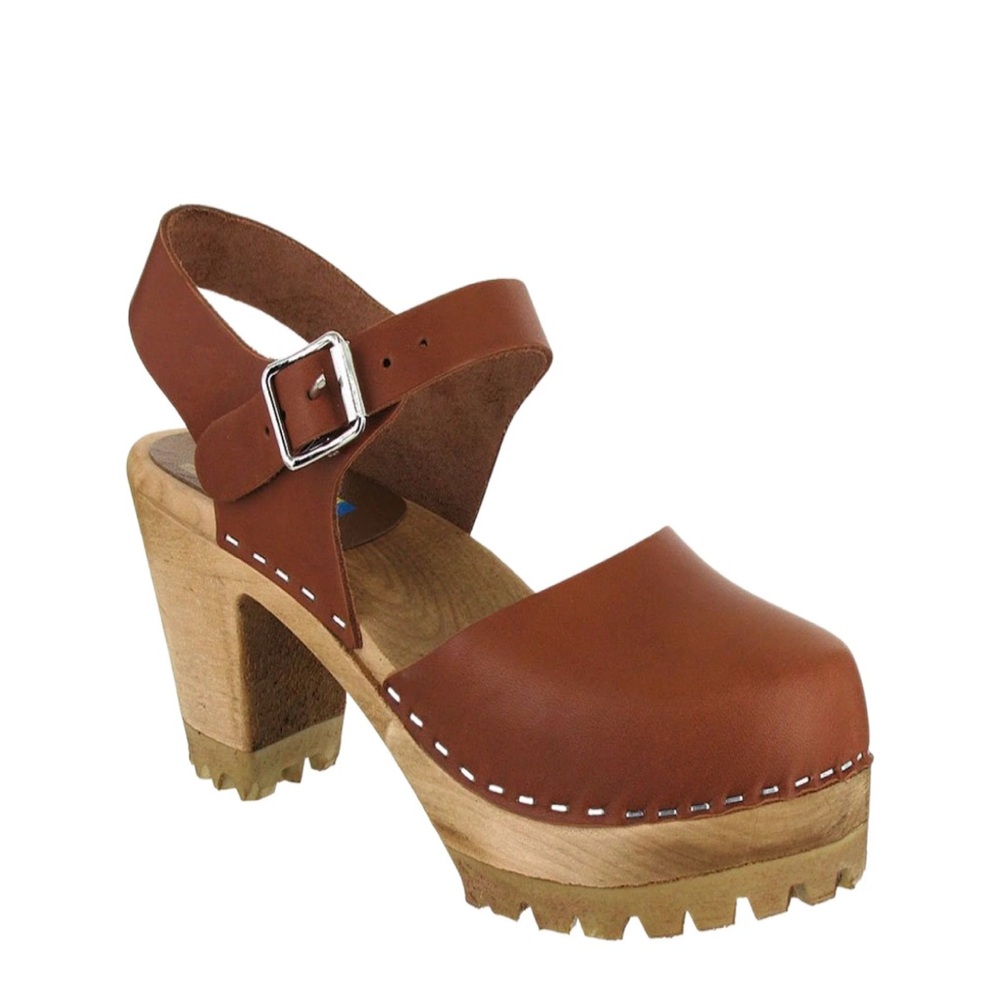 Authentic Mia 1976 Leather Women's Clogs